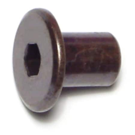 Midwest Fastener 20 (Coarse), 1/2" Brl Lg, Steel Bronze, 30 PK 68641